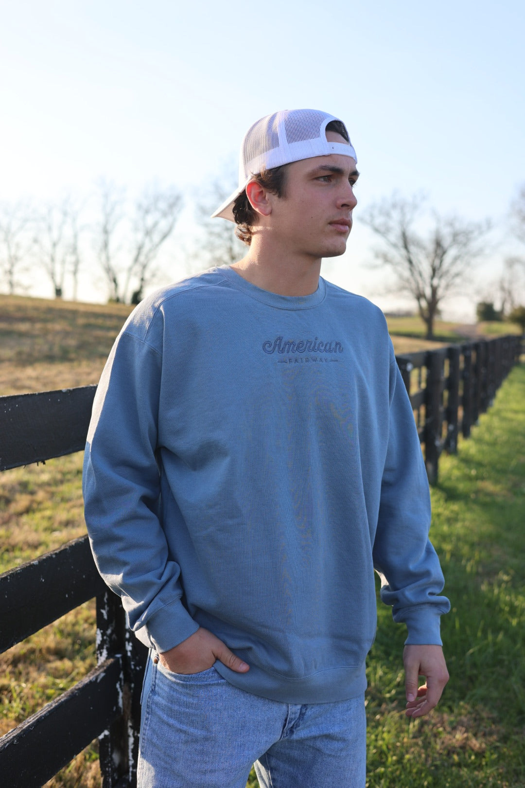 The Blue Heritage Crewneck